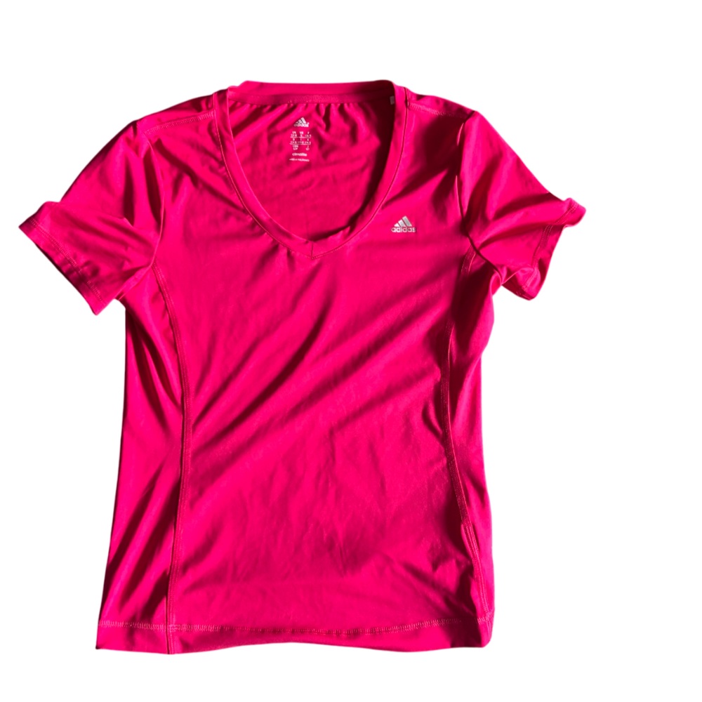 Women’s Adidas Climalite Atheltic Pink Top